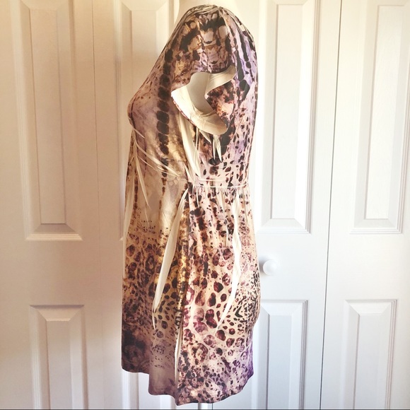 Unity World Wear Tie Dye Animal Print Tunic Top MP - Picture 8 of 13
